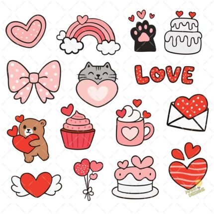 San Valentín Vectores Parejas