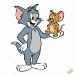 Tom y Jerry amigos PNG ai