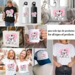 Pareja dálmatas san Valentín PNG ai