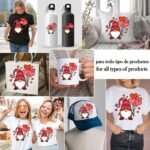 Gnomo san Valentín PNG ai