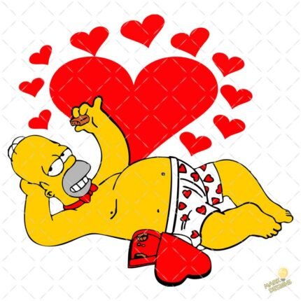 Homero romántico PNG ai