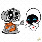 Dibujos románticos PNG ai