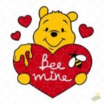 Winnie pooh be mine PNG ai