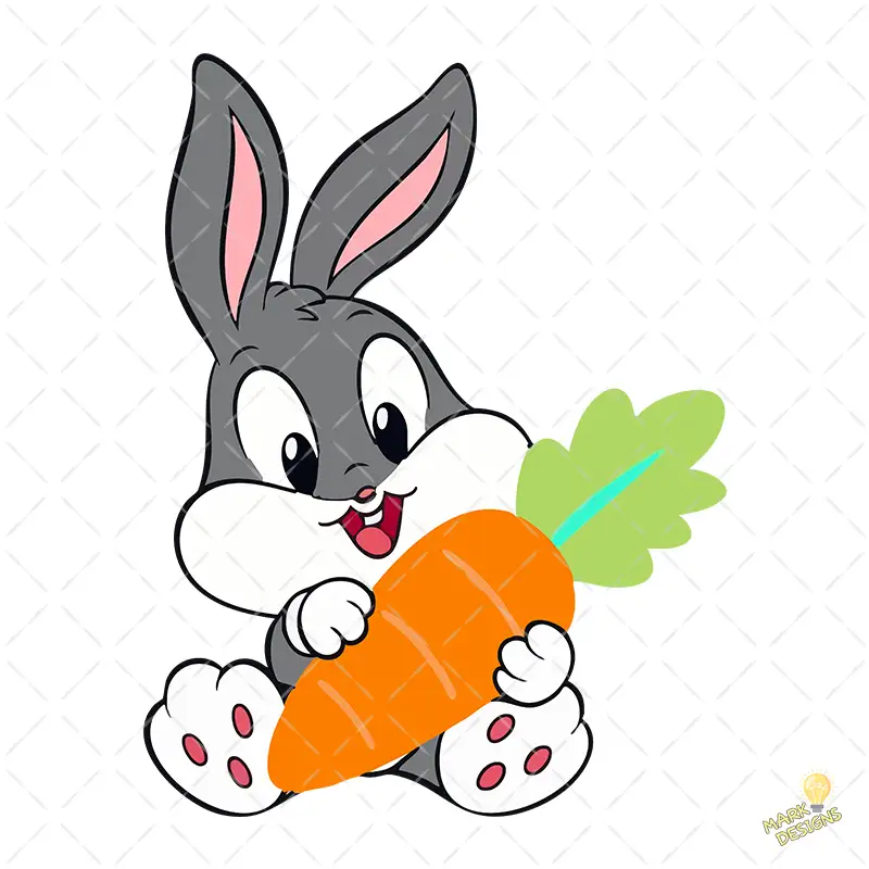 Bugs Bunny Versión Bebé para Baby Shower – Formato AI SVG PNG 4K Bugs Bunny Versión Bebé para Baby Shower – Formato AI SVG PNG 4K