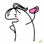 Flork Mamá Enojada con la Chancla – Diseño Vectorial Humor y PNG 4K