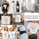 Gatito Feliz Cumpleaños con Globos - Diseño Vectorial y PNG 4K