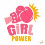 Guante-de-Boxeo-Girl-Power-Diseño-Fitness-Vector-y-PNG-4K