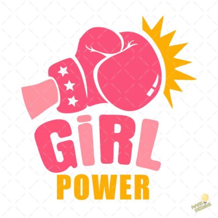 Guante-de-Boxeo-Girl-Power-Diseño-Fitness-Vector-y-PNG-4K
