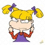 Ilustración Angelica Pickles Bad Girl - Formato AI SVG PNG 4K