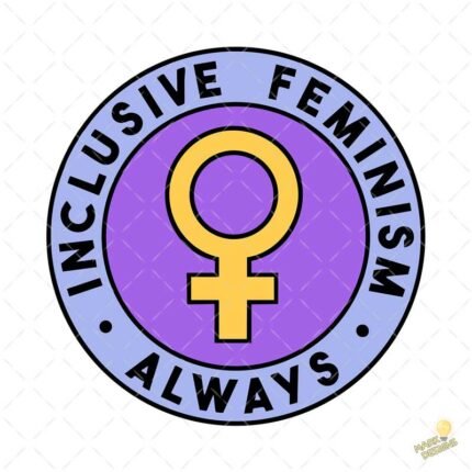 Símbolo Feminismo Inclusivo Always - Diseño Vectorial y PNG 4K