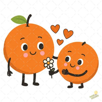 Vector Frutas Tiernas con Margarita Happy Mother's Day - Ilustración 4K