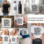 Vector Mamá Madre Mommy Mom – Ilustración 4K para Vinilo y DTF