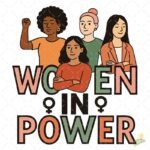 Women in Power Diversidad Femenina - Diseño Vectorial y PNG 4K