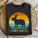Cappy Easter Vector - Capybara de Pascua con Orejas de Conejo