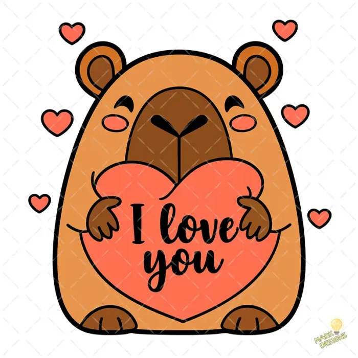 Capybara-I-Love-You-Vector-Capybara-con-Corazon-para-San-Valentin