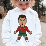 Cristiano Ronaldo Celebración "Siu" - Vector de Fútbol Portugal