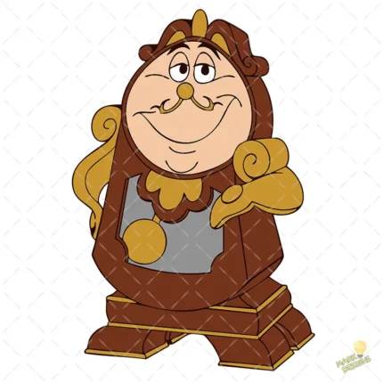 Din Don Bella y la Bestia Vector SVG PNG AI Clásico para Sublimación