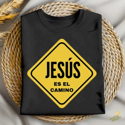 FREE Jesús is the Way Road Sign Vector - Señal de Tráfico Jesús es el Camino