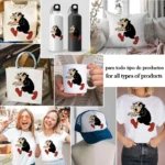 Gargamel Villano de Los Pitufos en Pose de Acecho - Vector Clásico