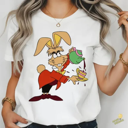 Liebre de Marzo Alicia en el País de las Maravillas Vector SVG PNG