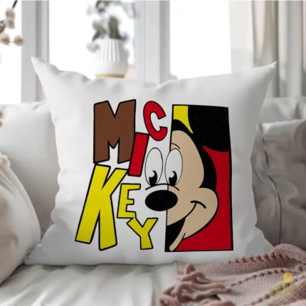 Mickey Mouse Diseño Dividido con Nombre - Vector para Sublimados