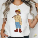 Pedro el Cabrero de Heidi con Bastón - Vector de Anime Clásico