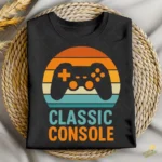 Retro Gaming SVG - Diseño Classic Console para Camisetas y Posters