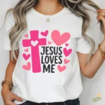 Vector Gratis Jesús Me Ama - Ilustración Espiritual para Sublimación