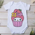 Vector My Melody Cumpleaños - Ilustración de Postre Kawaii para Sublimación