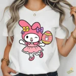 Vector My Melody Pascua - Ilustración de Personaje Rosa para Camisetas