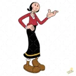 Vector Olivia para Sublimación y Corte SVG AI PNG Editable