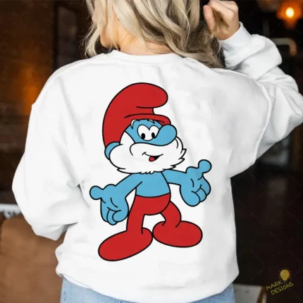 Vector Papá Pitufo para Sublimación y Corte - Mark Designs