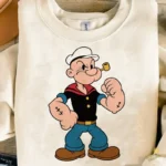 Vector Popeye para Sublimación y Corte SVG AI PNG Editable
