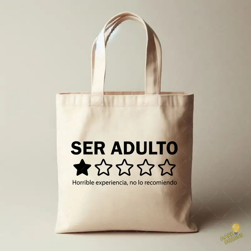 Vector Reseña Ser Adulto No lo Recomiendo – Ilustración 4K para Stickers y DTF Vector Reseña Ser Adulto No lo Recomiendo – Ilustración 4K para Stickers y DTF