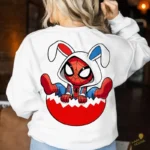 Vector Spiderman Pascua - Ilustración Infantil para Camisetas y Pegatinas