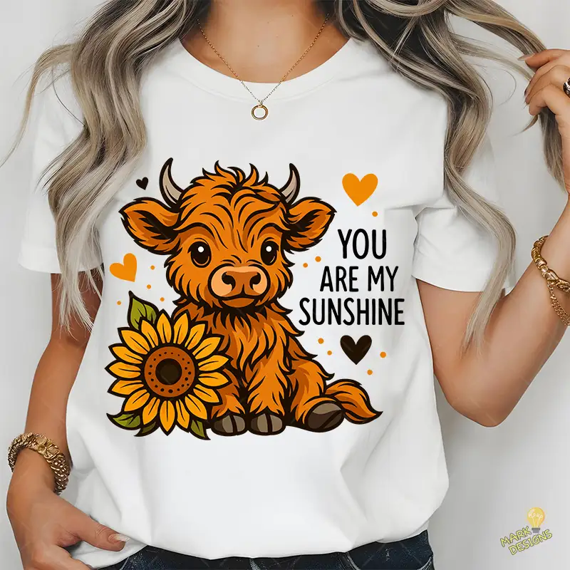 Vector Vaca Escocesa Gratis - Ilustración Kawaii para Sublimación y Cricut Vector Vaca Escocesa Gratis - Ilustración Kawaii para Sublimación y Cricut