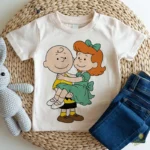 Charlie Brown y Niñita Pelirroja Vector de Sublimación Peanuts