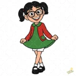 Chilindrina El Chavo Animado Vector para Sublimación Clásico