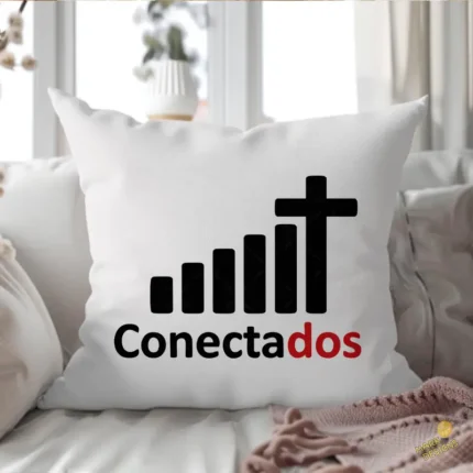 Conectados con Dios Vector Señal Cruz para sublimación