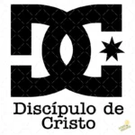 Discípulo de Cristo Estilo Logo DC Vector para sublimación