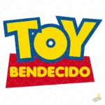 Diseño Cristiano Infantil Toy Bendecido Vector para Sublimar