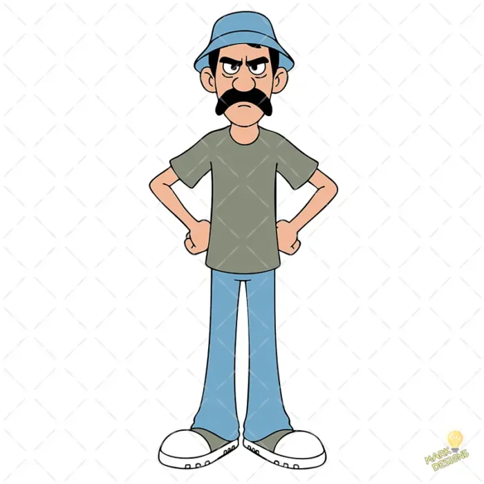 Don Ramón El Chavo Animado Vector Clásico de Sublimación