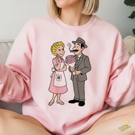 Doña Florinda y Profesor Jirafales Vector para Sublimación El Chavo