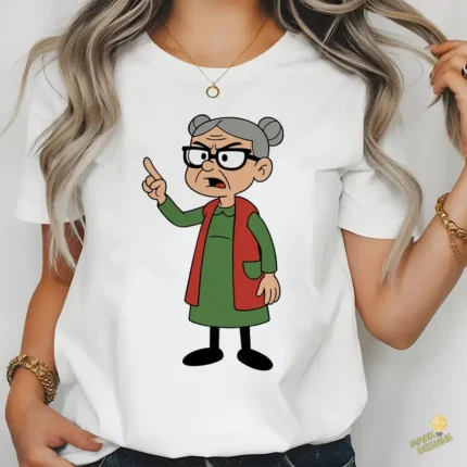 Doña Nieves El Chavo Animado Vector de Bisabuela para Sublimación