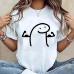 Flork Fuerte Presumiendo Músculos Vector para Sublimación Gym