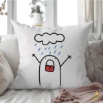 Flork Gritando bajo la Lluvia Vector para Sublimación de Humor