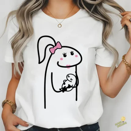 Flork Mamá con Bebé en Brazos - Diseño para Sublimación