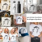 Flork Mujer Enojada con Manos en la Cintura Vector para Sublimar