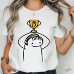 Flork Mujer con Trofeo y Vincha Vector para Sublimación