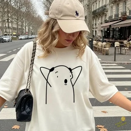 Flork Sorprendido con Manos en la Cabeza Vector para Sublimar